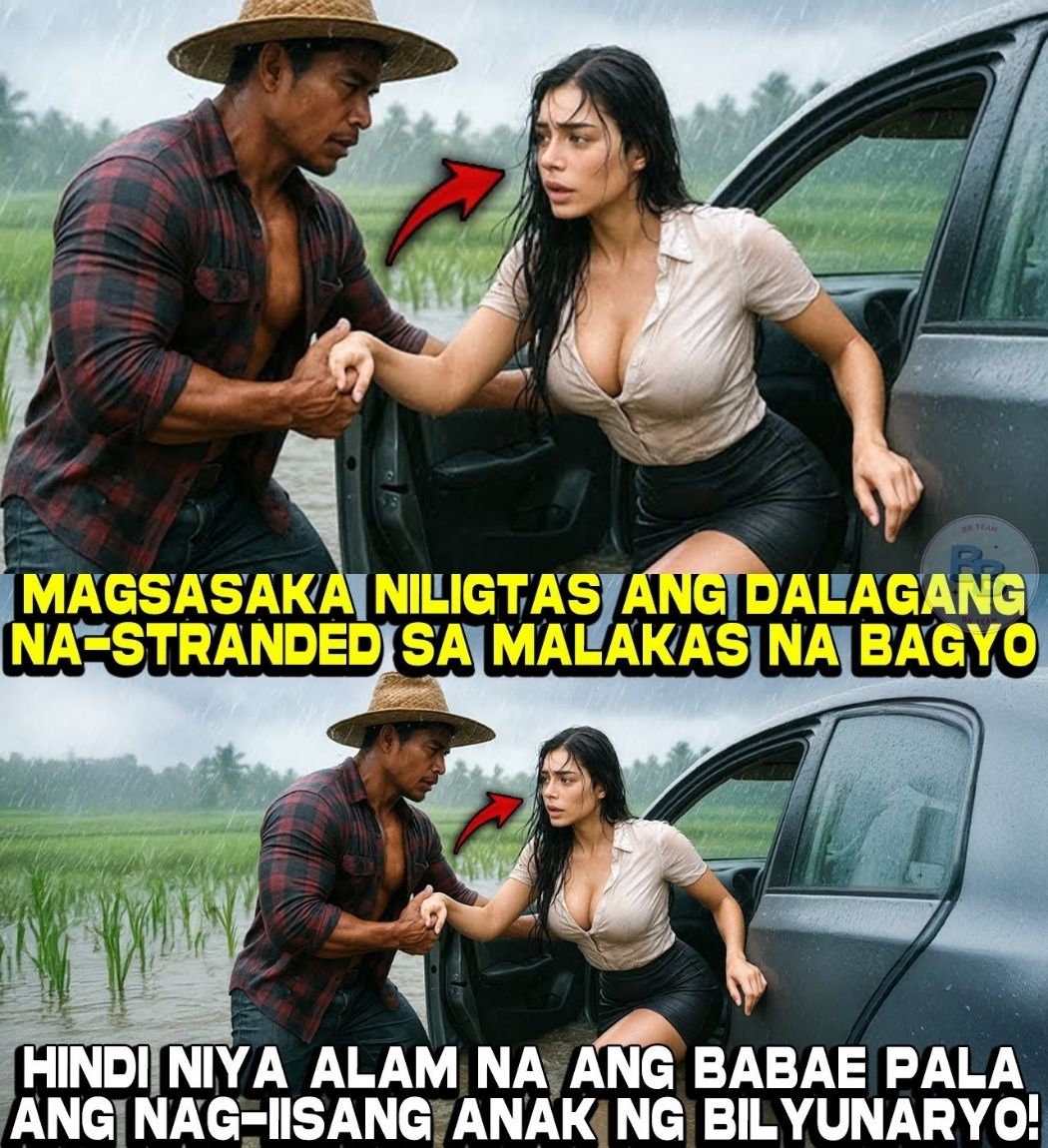 Magsasaka Niligtas ang Dalagang Stranded sa Malakas na Bagyo, Pero…